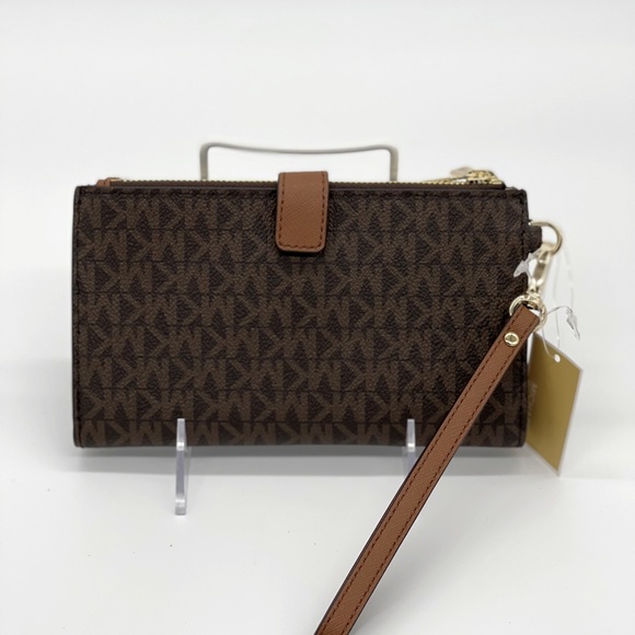 Michael Kors Double Zip Wallet Wristlet - Picture 3 of 8